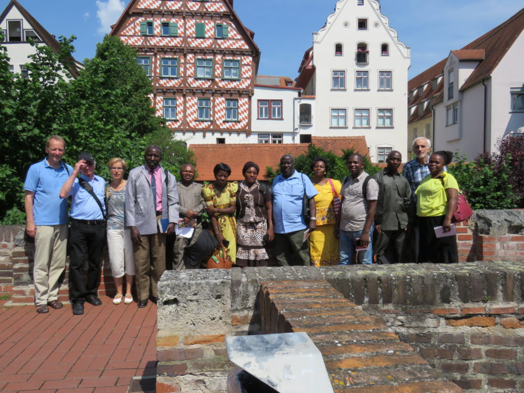 Gäste auf der Stadtmauer